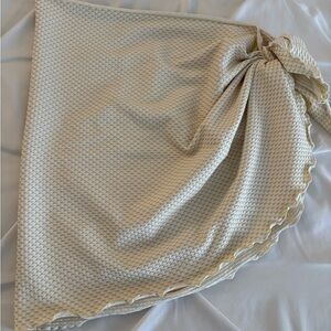 Chic cream sarong from MaxSwim (Alex Textured Short Pareo)